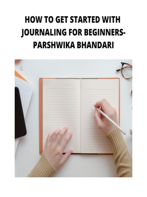 cover image of how to get started with journaling for beginners